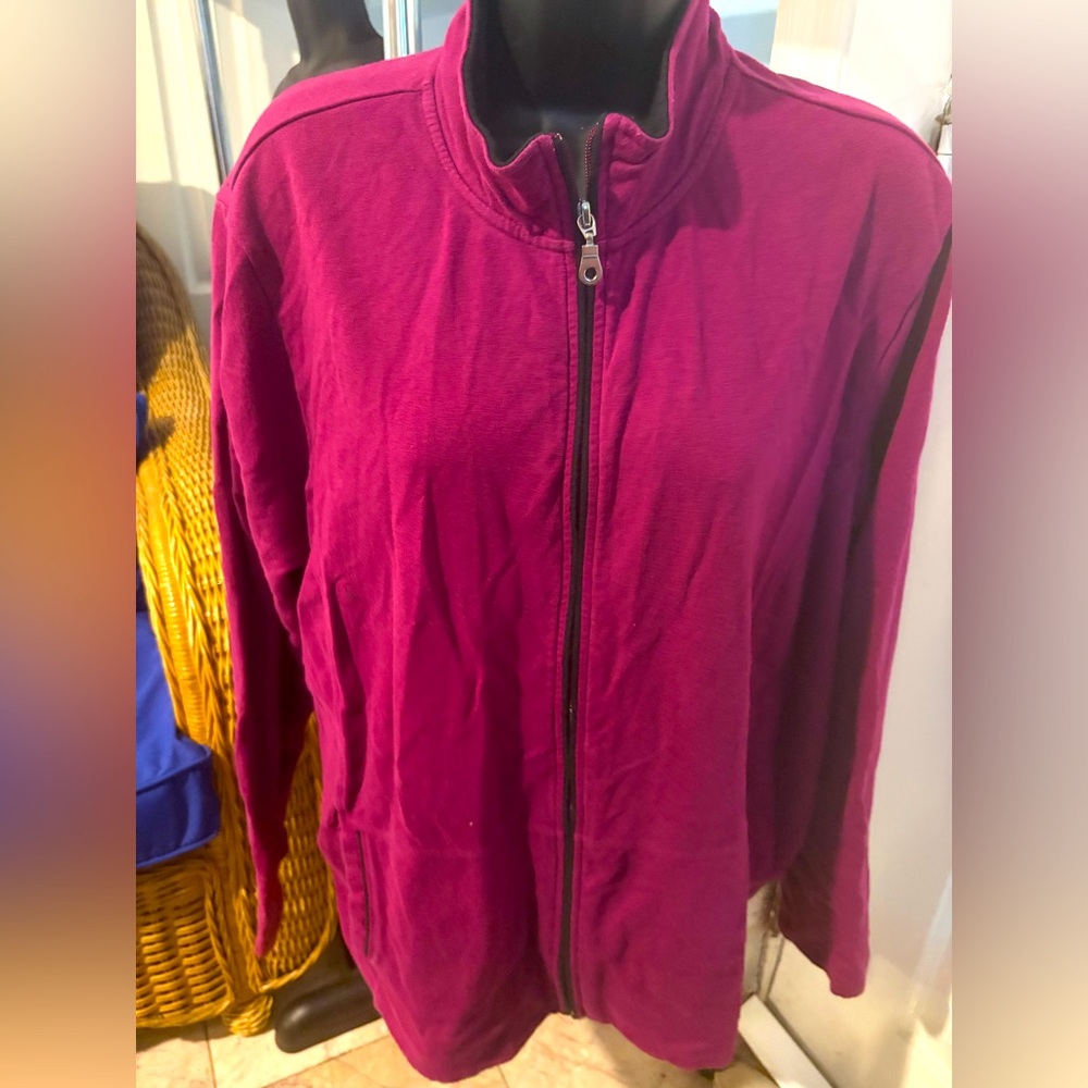 Style &co women’s zip up sweater
